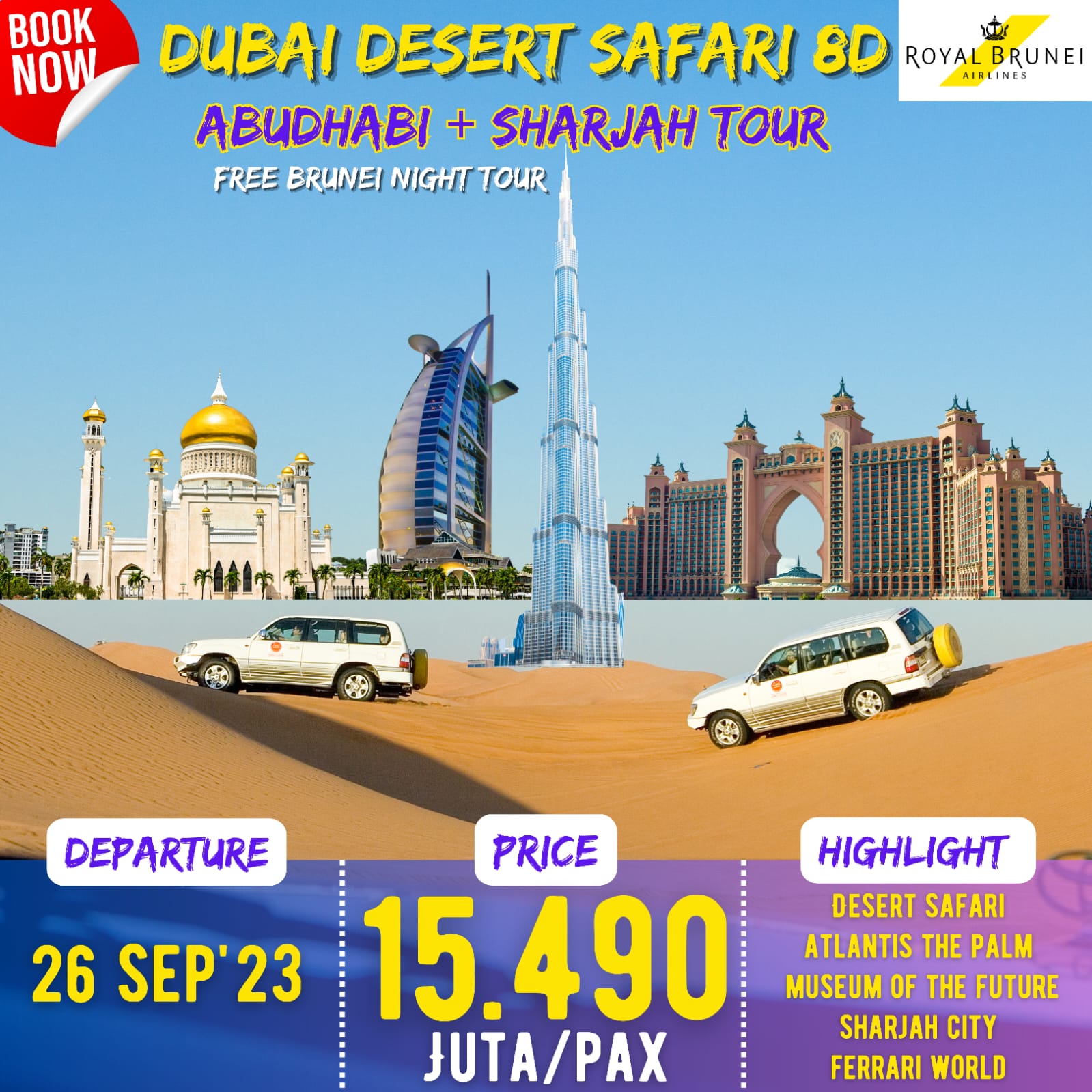 Dubai Desert Safari 8D 15490